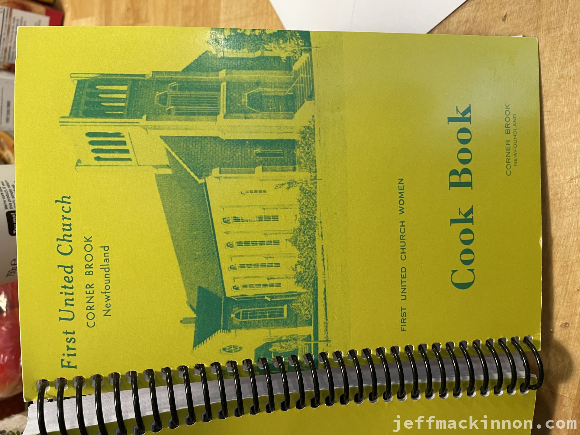 Cover of the Bently Cookbook