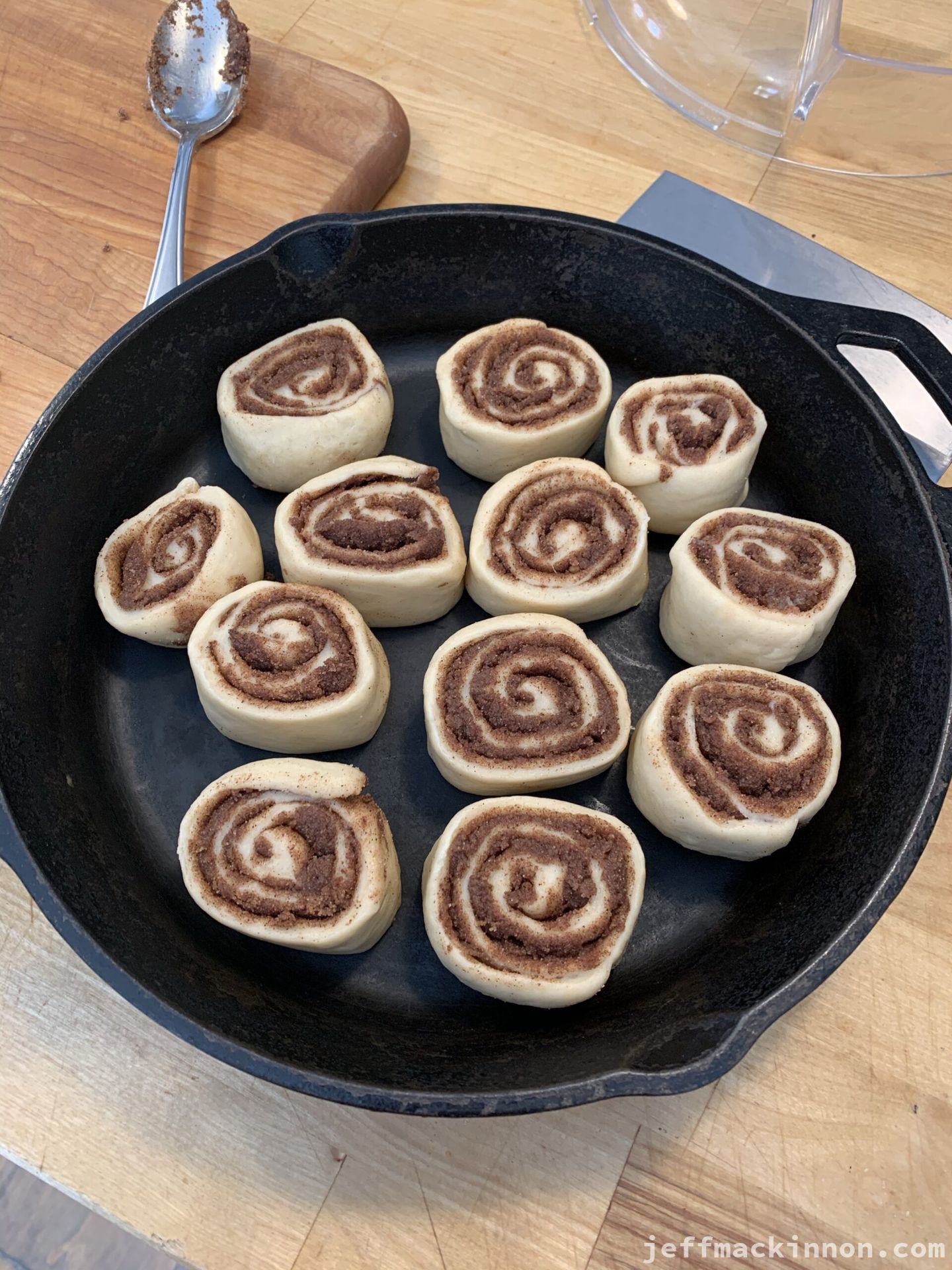 And cinnamon rolls