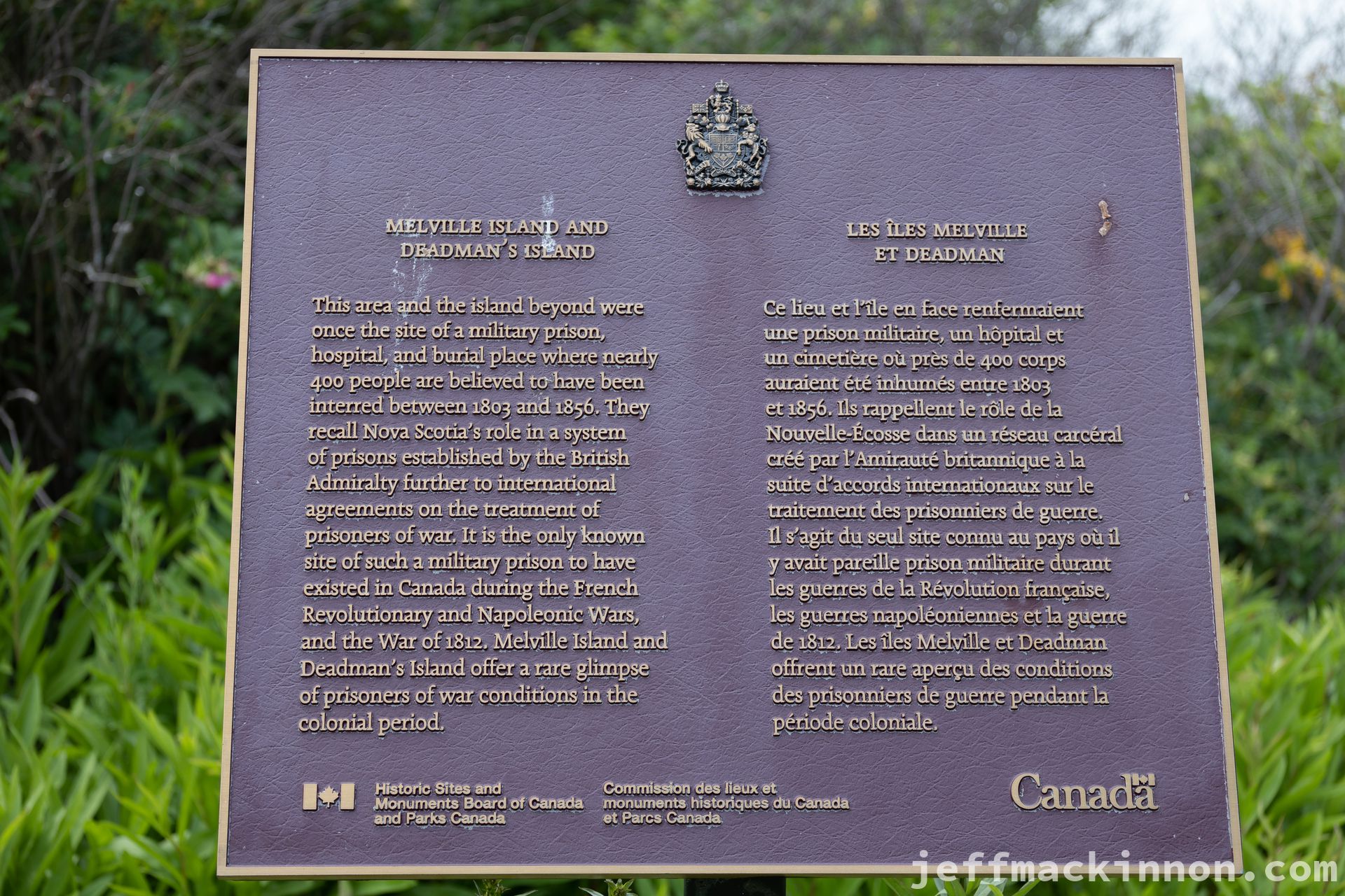 Historic Monument for the park.