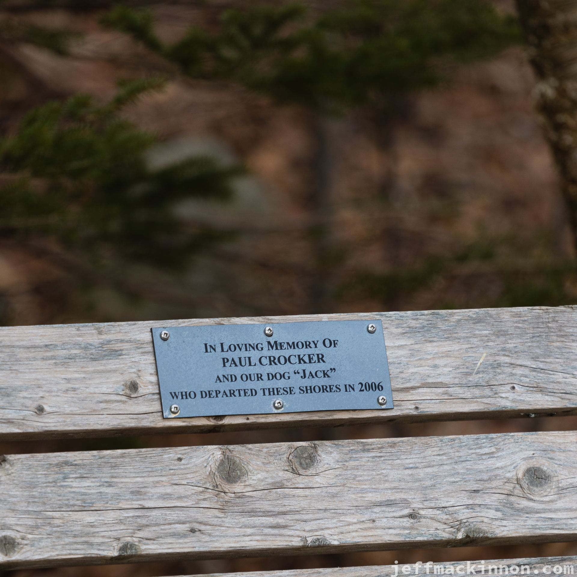 In loving memory of Paul Crocker