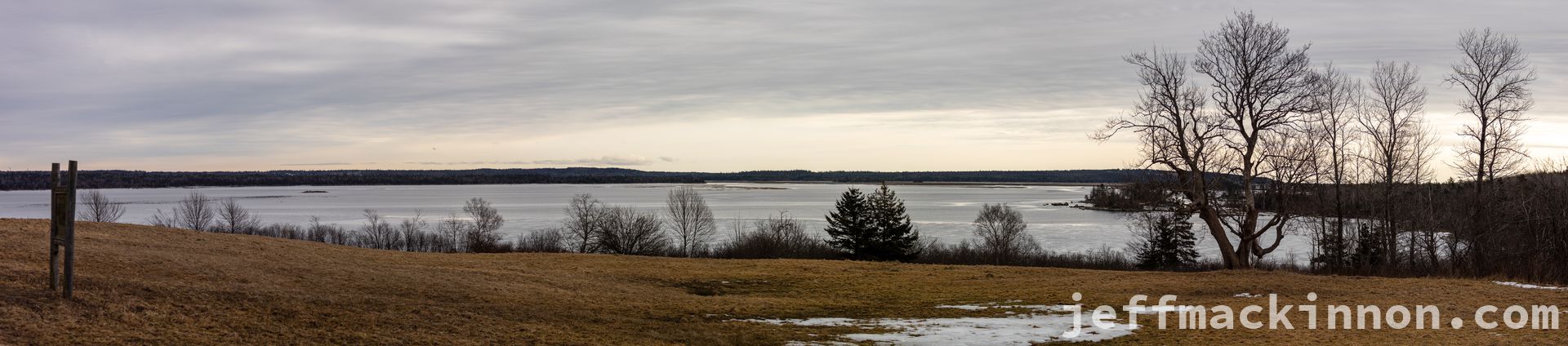 The bench view.